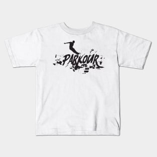 Parkour - Street Strength Kids T-Shirt